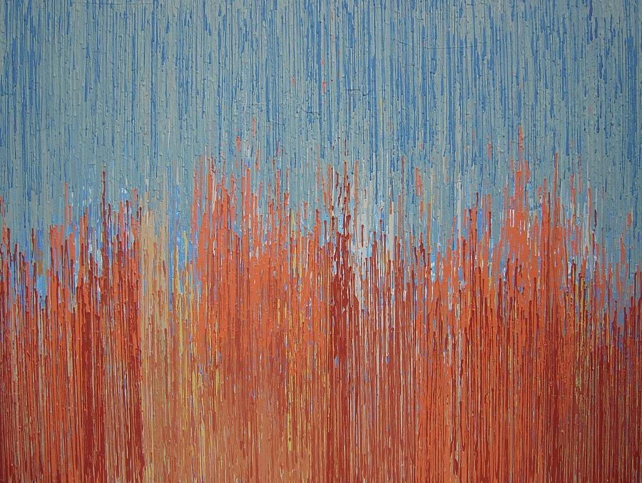Fall Painting - Sky Melt by Kate Tesch