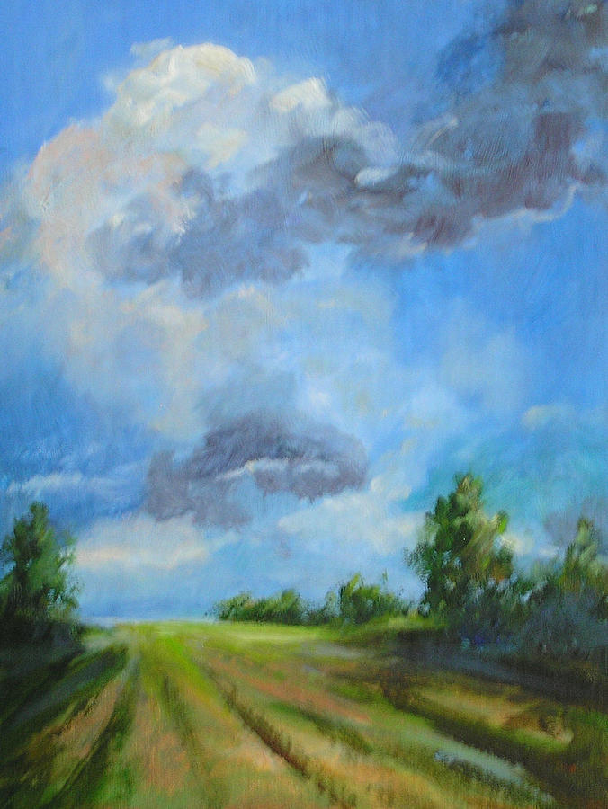 Sky O My Painting by Barbara Couse Wilson