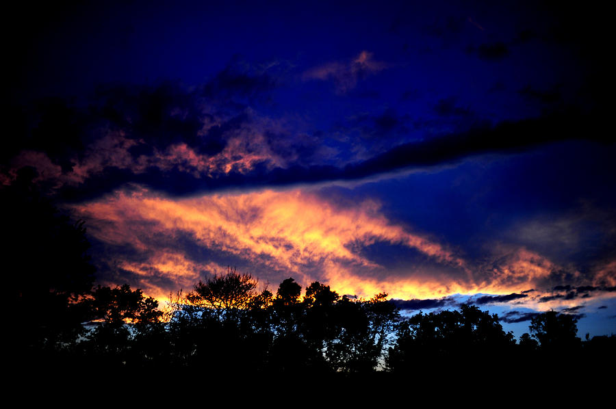 Sunset Photograph - Sky on Fire by Frank DiGiovanni