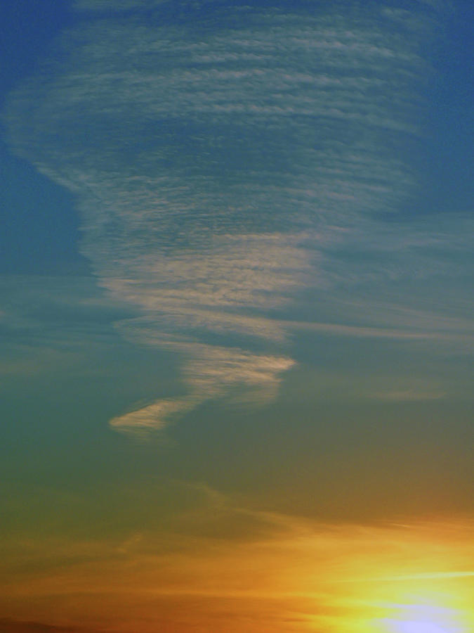 Sky Scape at Sunset Photograph by Pamela Patch