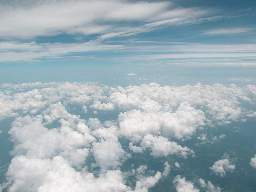 Sky series - Up above North Carolina Photograph by Kathleen Grace