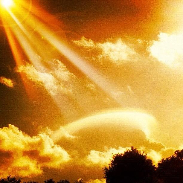 Sun Photograph - #sky #sun by Lalana Noisuwan