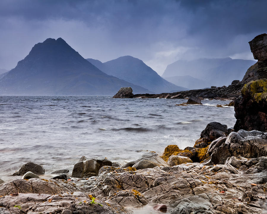 Holiday Photograph - Skye seascape by Peter Chadwick