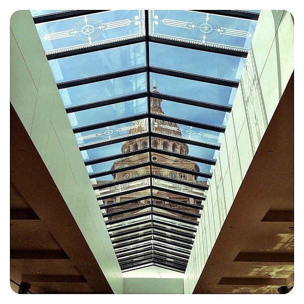 Architecture Photograph - Skylight View by Natasha Marco