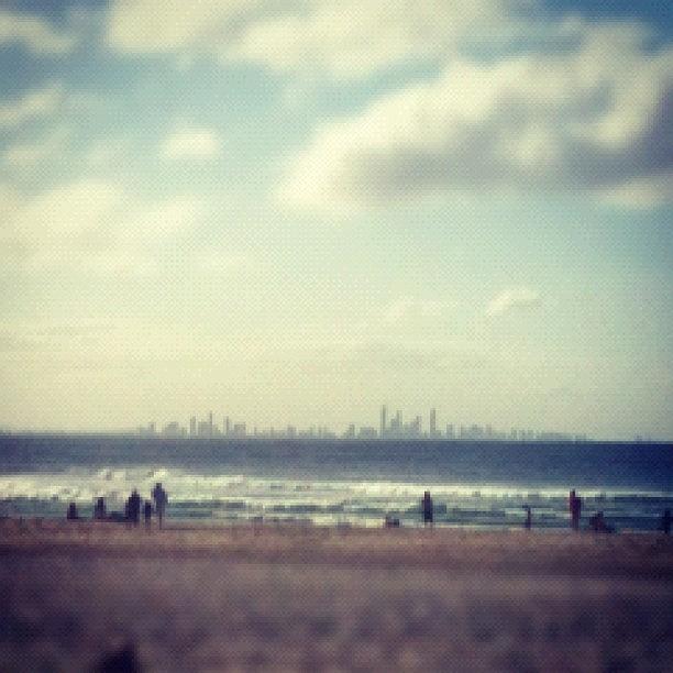 Qld Photograph - Skyline #goldcoast #qld by Catherine Woodworth