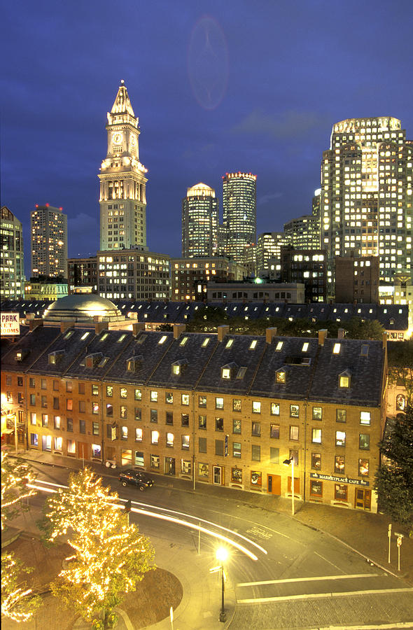 Skyline Of Central Business District Photograph by Richard Nowitz