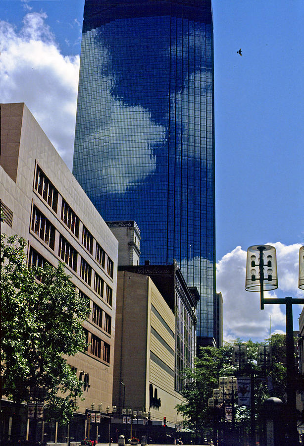 Skyscraper reflections Photograph by Rod Jones