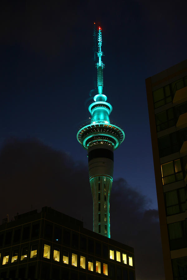 Architecture Photograph - skytower in New Zealand by Isabel Poulin