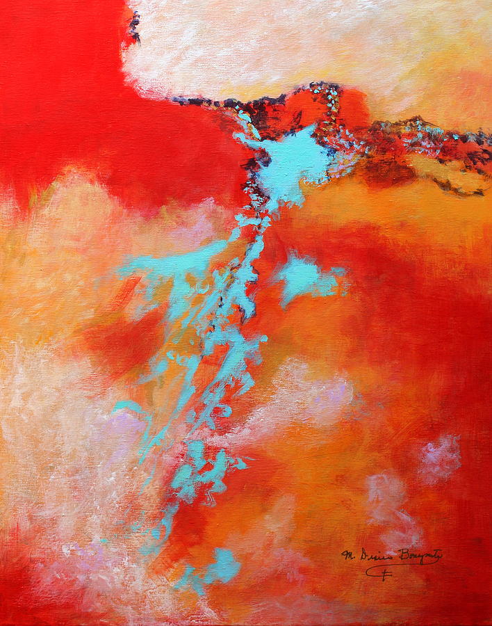 Skyward 2 Painting by M Diane Bonaparte