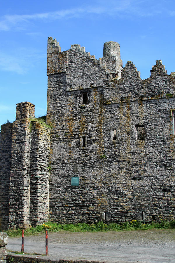 Slade Castle Ruins Ireland Photograph by Celine Pollard