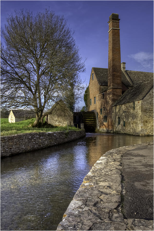 Lower Slaughter Photograph - Slaughter Mill by Nigel Jones