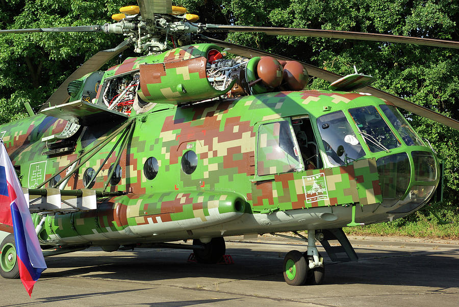 Slovak Mil Mi-17 Hip Photograph by Tim Beach