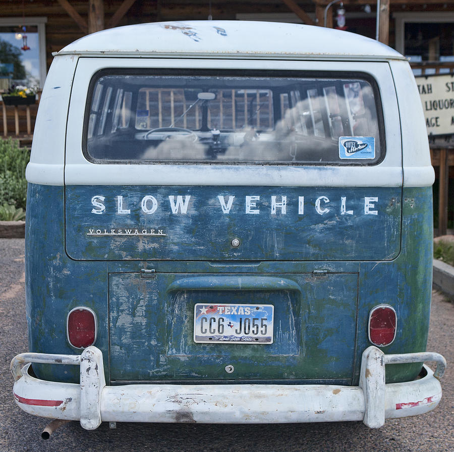 Slow Vehicle Photograph by Gregory Scott