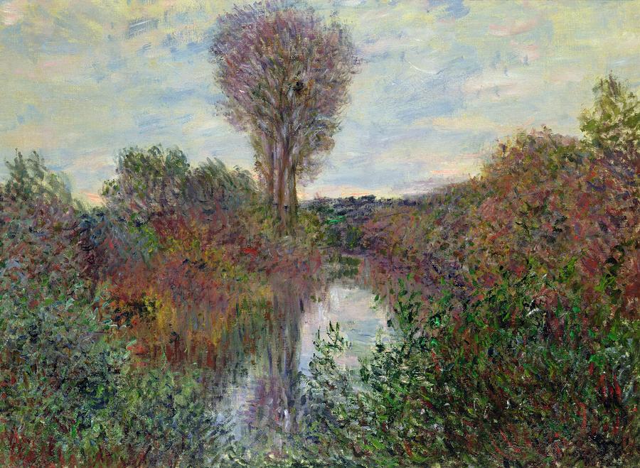 Claude Monet Painting - Small Branch of the Seine by Claude Monet