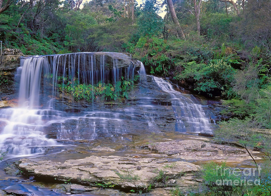 Small waterfall Photograph by Sergey Korotkov - Fine Art America