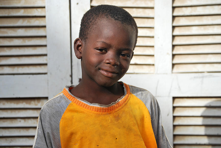 Smile Of A Child Photograph by Kamel Rekouane | Fine Art America