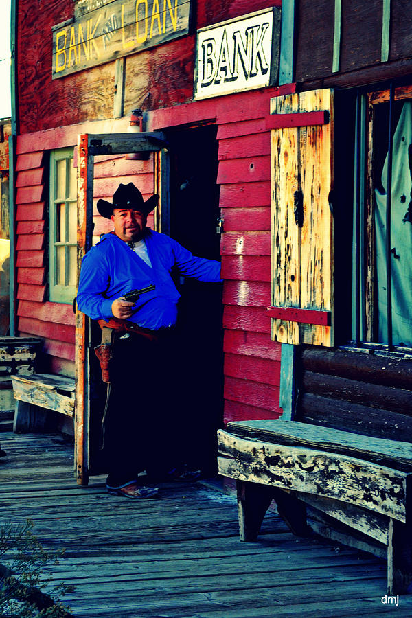 Smile When You Say That Cowboy Photograph by Diane montana Jansson