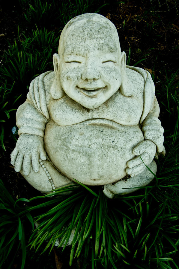 Smiling Buddha Photograph by Travis Crockart