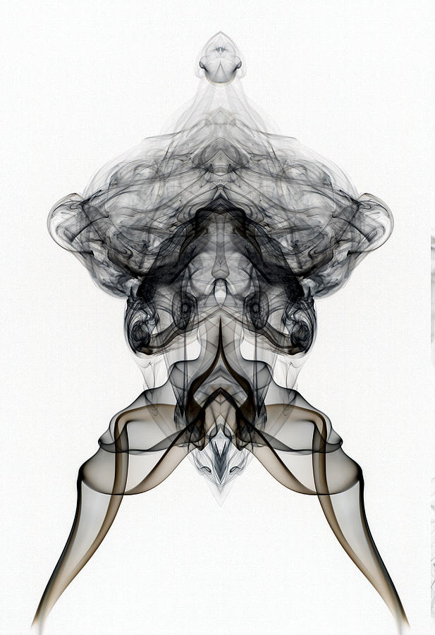 Abstract Photograph - Smoke Man by Patrick Ziegler
