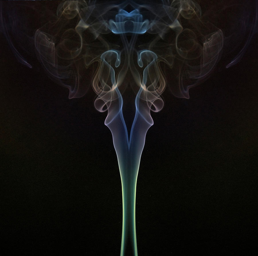 Alien Photograph - Smoke Study by Peter Labrosse