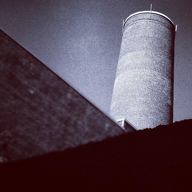 Smokestack.  I Cant Decide If I Like Photograph by Mark Scheffer