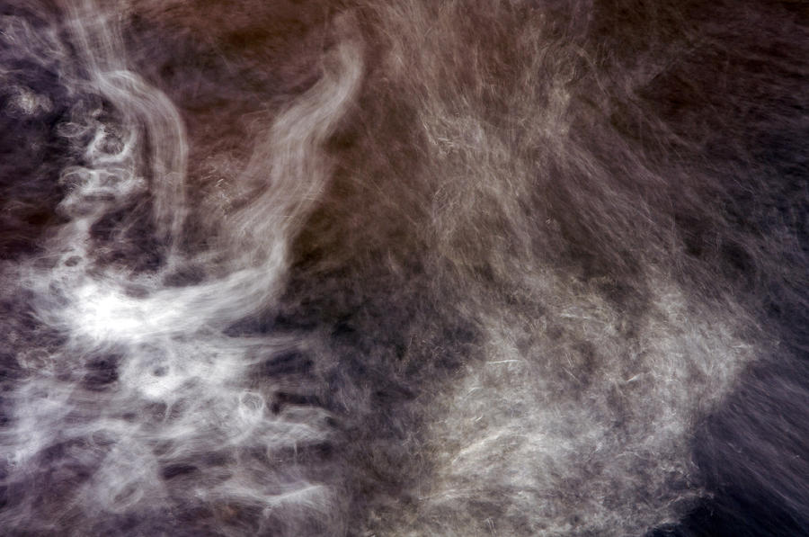 Abstract Photograph - Smoking Water by Glenn Gordon