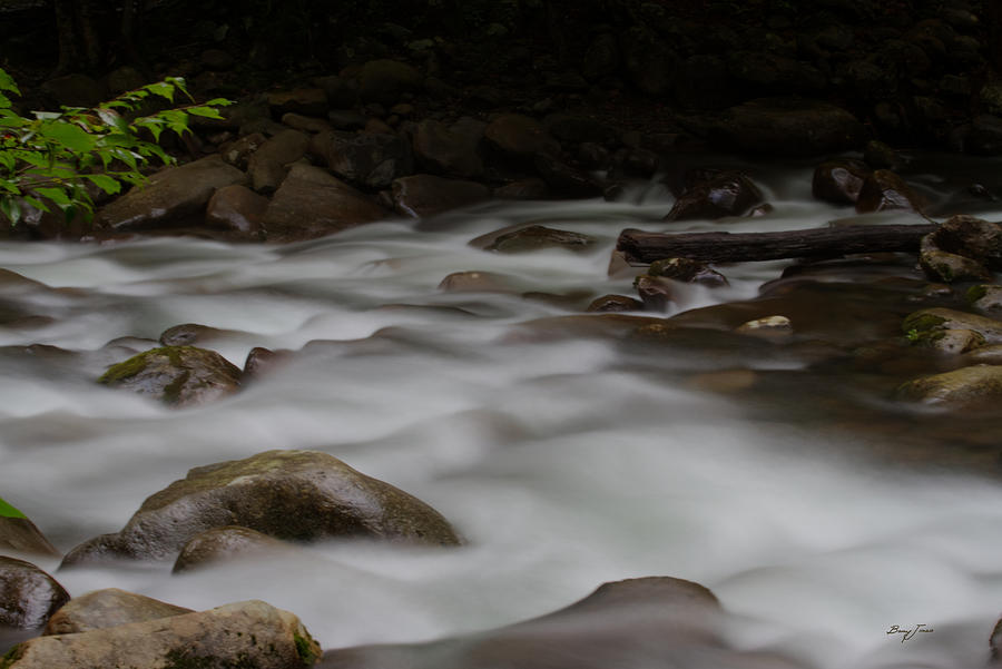 Smoky Mountain River Photograph by Barry Jones