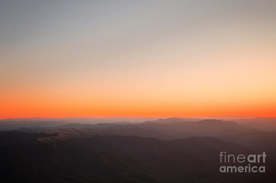 Sunset Photograph - Smoky Mountain Sunset by Kim Fearheiley