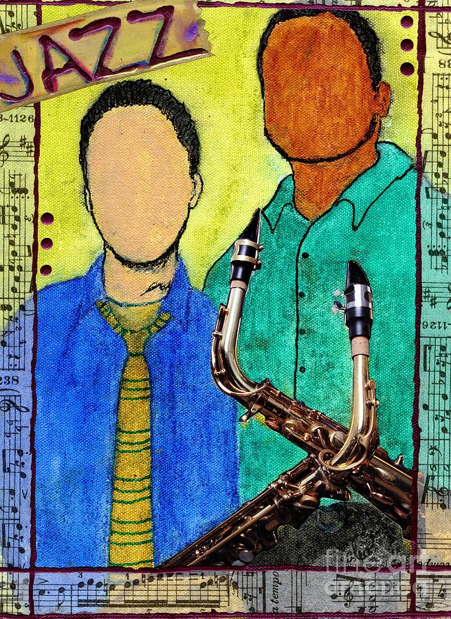 Smooth JAZZ Mixed Media by Angela L Walker