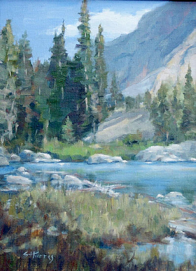 Snake River Painting by Sandra L Harris - Fine Art America