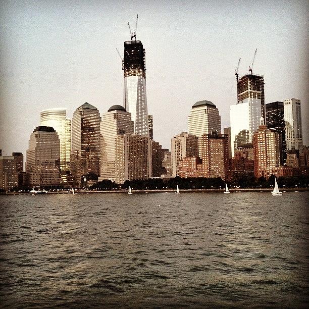 Skyline Photograph - #snapseed #newyork #newyorkcity #nyc by Roman Kruglov