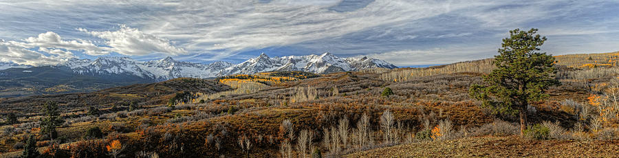 Sneffels Range Colorado Photograph by Dave Mills