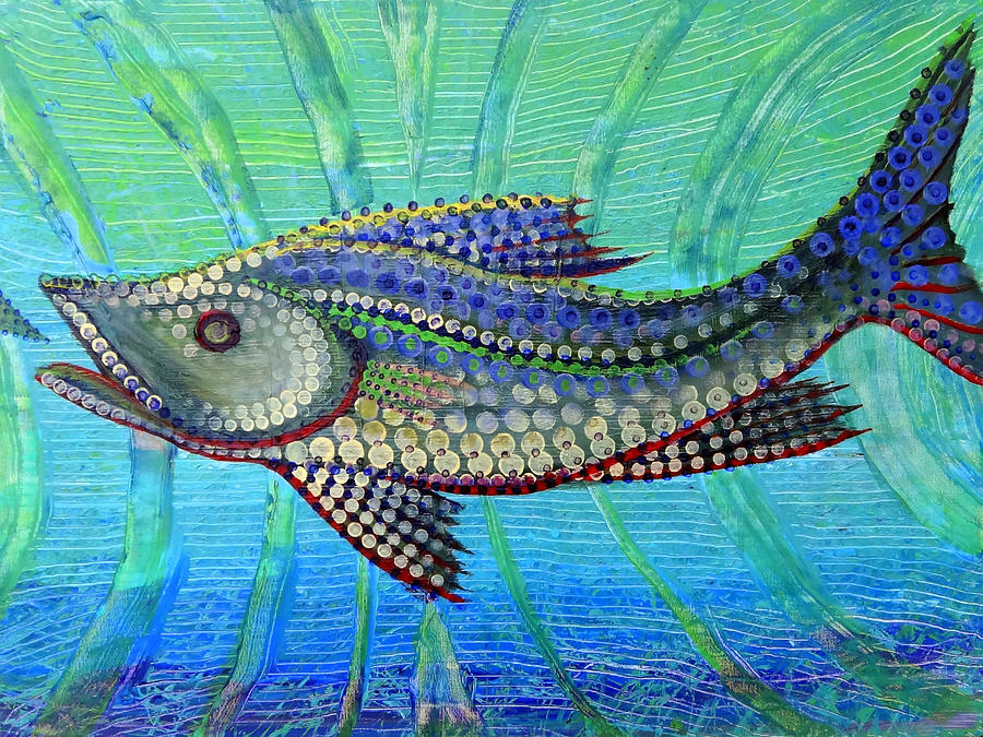 Abstract Painting - Snook After Tail by Jeremy Smith