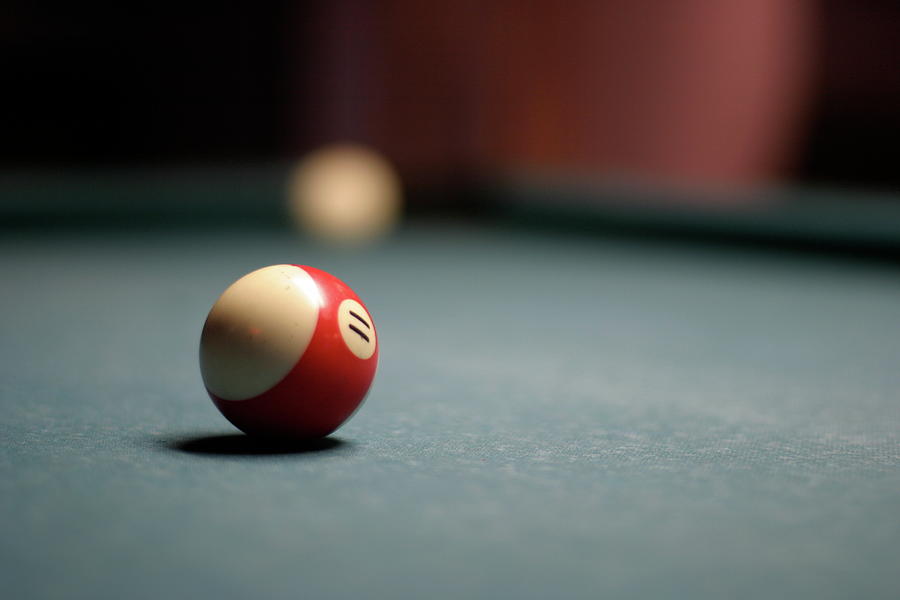 Snooker Ball Photograph by Photo by Andrew B. Wertheimer