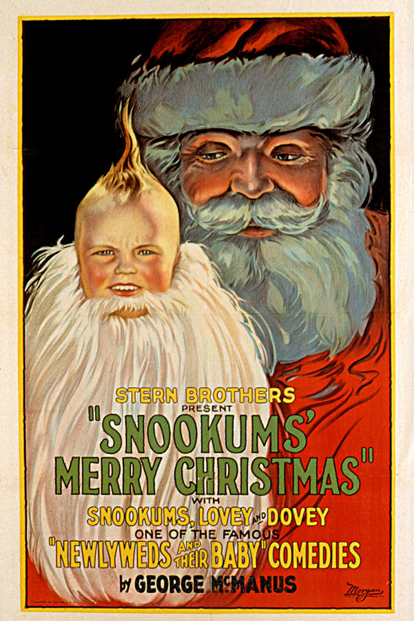 Christmas Photograph - Snookums Merry Christmas, Snookums by Everett