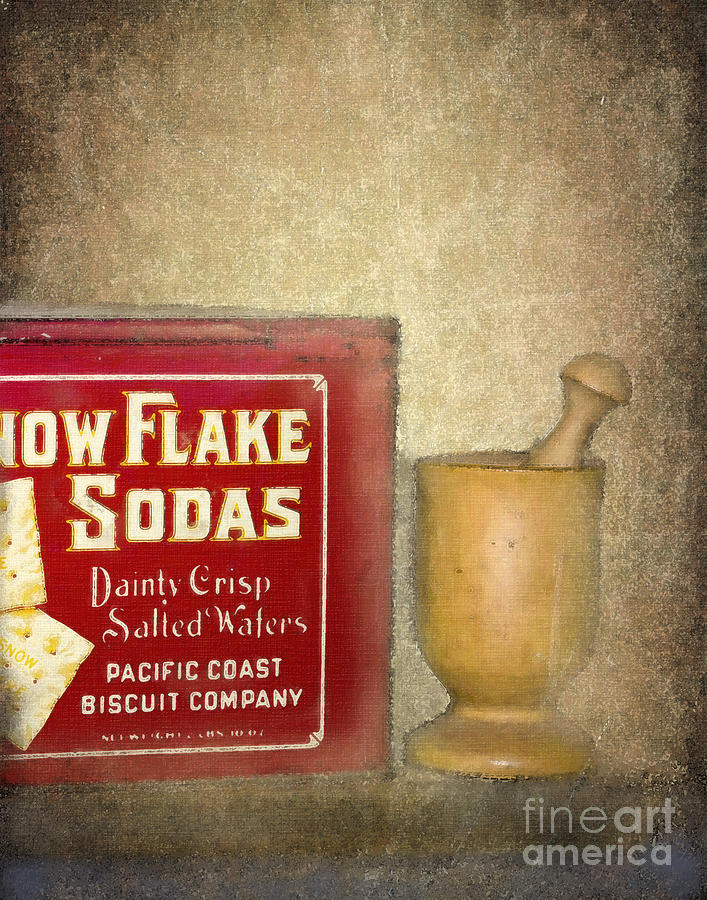 Snow Flake Soda Crackers Photograph by Betty LaRue
