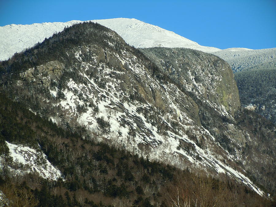 Snow Mountains of New Hampshire Photograph by Nancy Griswold
