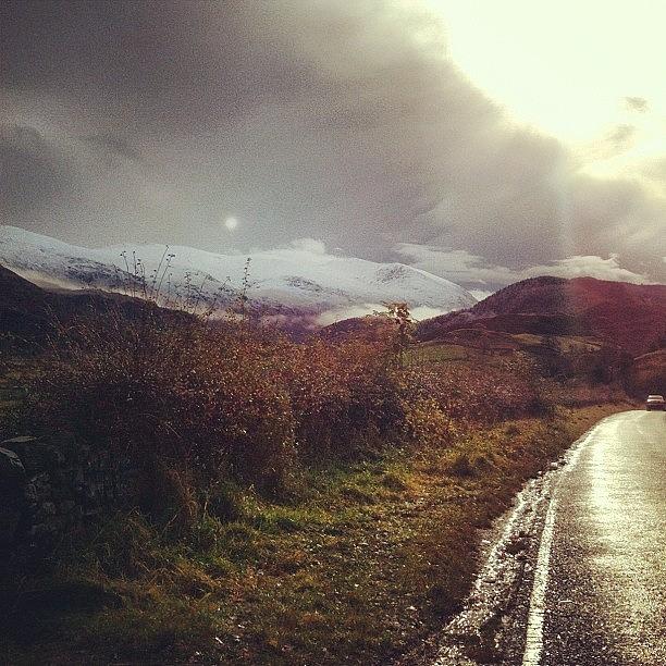 Winter Photograph - Snow On The Fells! by Mike Williams