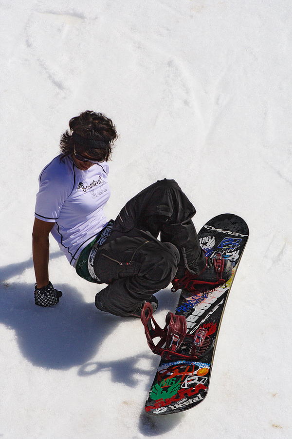 Snowboarding Photograph by Viktor Savchenko