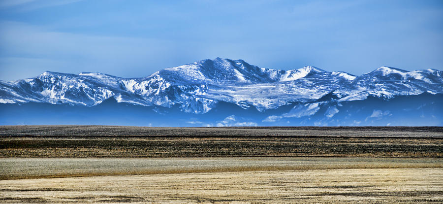 Snowy Rockies Photograph by Heather Applegate
