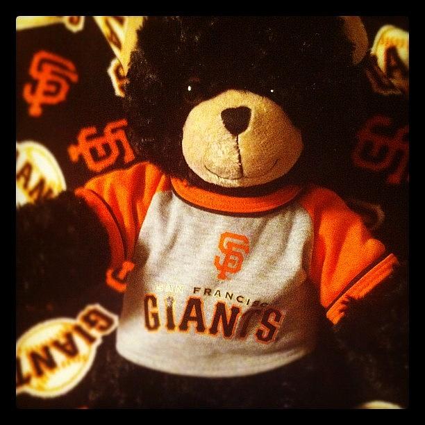 Snuggling Up With My Giants Blanket And Photograph by Amanda Nelson Snuggling Up With My Giants Blanket And Photograph by Amanda Nelson