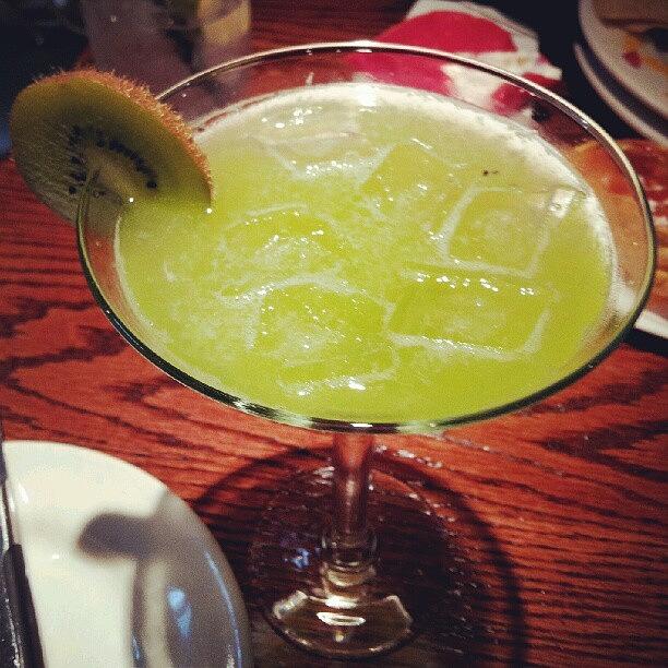 Hh Photograph - So Excited For My Kiwi Tini Drink With by Monika Salita