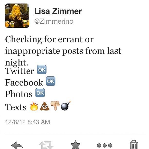 Facepalm Photograph - So, Its Safe To Follow Me On Twitter by Lisa Zimmer