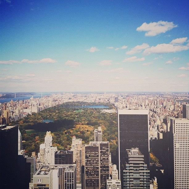 New York City Photograph - So. Many. People. Down There. // by Abbie Redmon