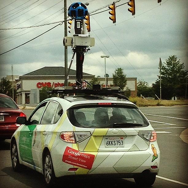 Map Photograph - So This Is How We Get Street View by Rads Kowthas