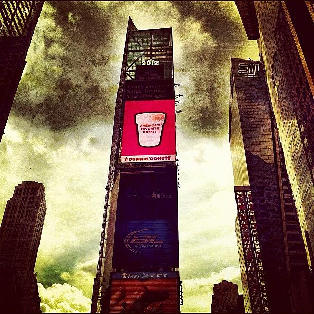 Broadway Photograph - So This Is Why Dunkin Donuts Advertises by Luke Kingma