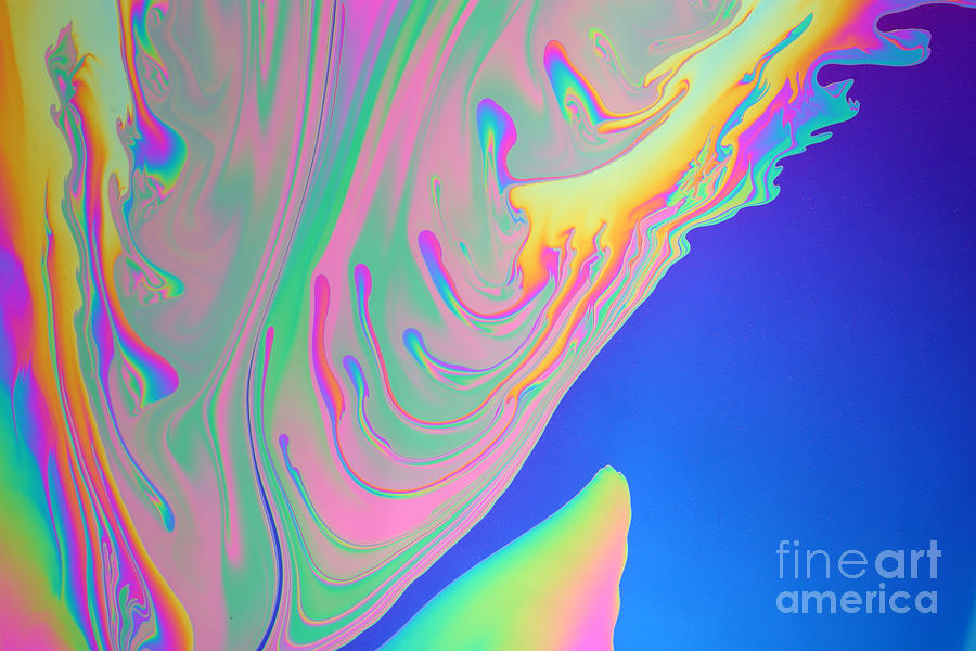 Soap Film Photograph by Ted Kinsman