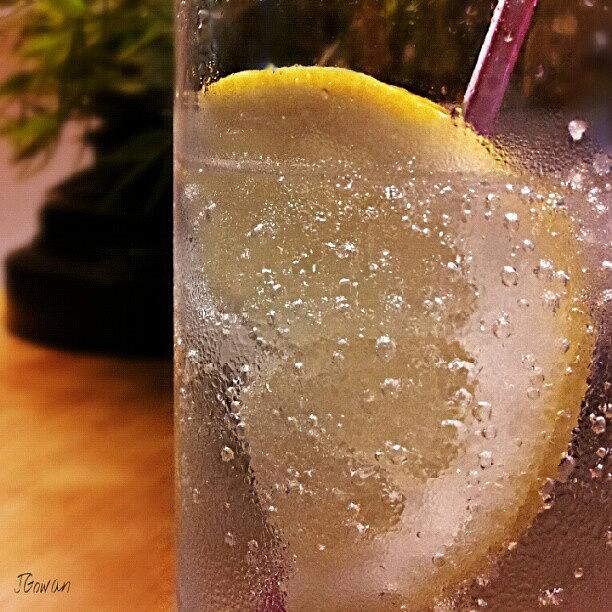 Lemon Photograph - Soda With Lemon. #soda #sodawater by Jess Gowan