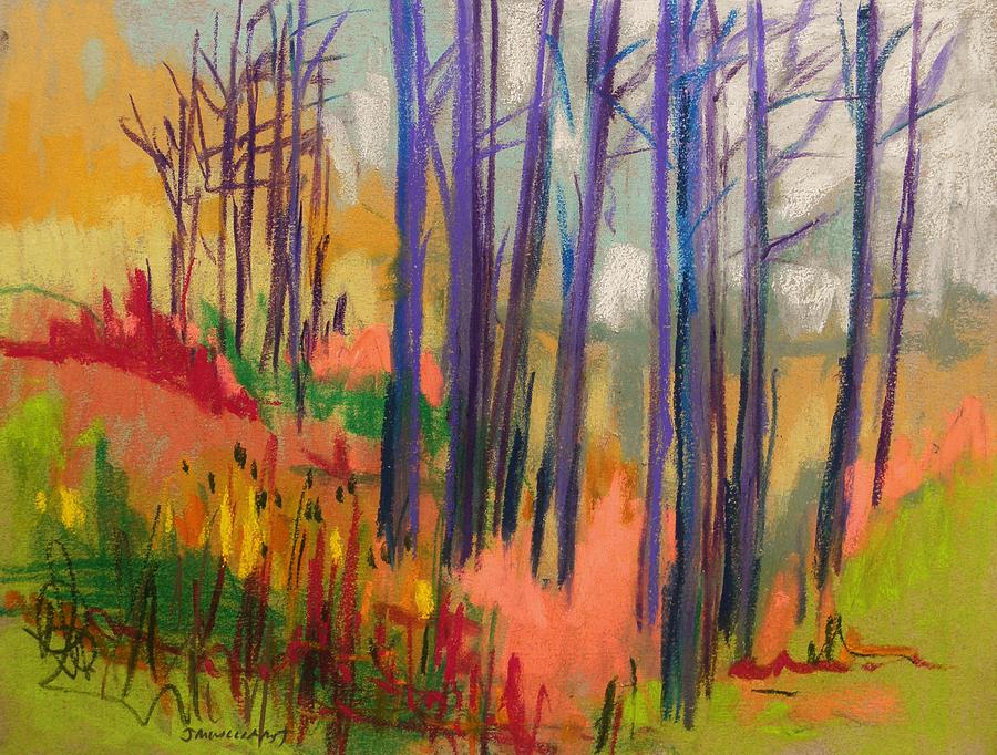 Softening Hillside Painting by John Williams