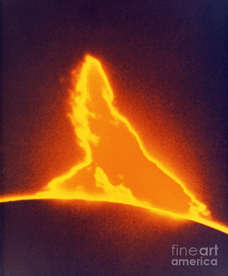 Solar Eruption Photograph by Science Source
